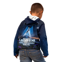 Scotland Kelpies And Unicorn UFO Kid Hoodie Sci-Fi Alien Abduction And Magic Legends