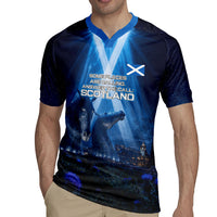 Scotland Kelpies And Unicorn UFO Rugby Jersey Sci-Fi Alien Abduction And Magic Legends