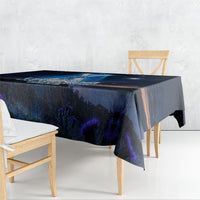 Scotland Kelpies And Unicorn UFO Tablecloth Sci-Fi Alien Abduction And Magic Legends