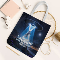 Scotland Kelpies And Unicorn UFO Tote Bag Sci-Fi Alien Abduction And Magic Legends