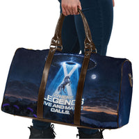 Scotland Kelpies And Unicorn UFO Travel Bag Sci-Fi Alien Abduction And Magic Legends