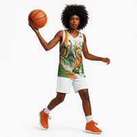 Personalized Ivory Coast Football Basketball Jersey African Elephant Trophy