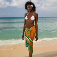 Personalized Ivory Coast Football Sarong African Elephant Trophy
