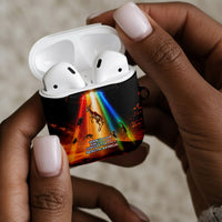 South Africa Safari UFO AirPods Case African Wildlife Sci-Fi Galaxy Space And Mandela