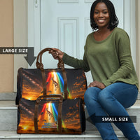 South Africa Safari UFO Travel Bag African Wildlife Sci-Fi Galaxy Space And Mandela