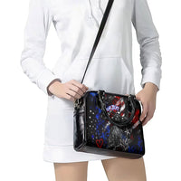 Personalized America New York Statue Of Liberty Shoulder Handbag Dark Grunge American Flag Graffiti Street Art