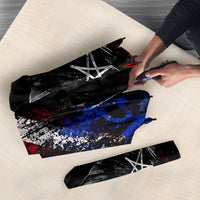 Personalized America New York Statue Of Liberty Umbrella Dark Grunge American Flag Graffiti Street Art