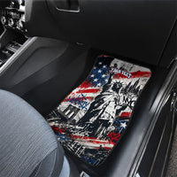 Personalized New York Statue Of Liberty Car Mats Grunge Street Art NYC Skyline American Pride