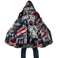 Personalized New York Statue Of Liberty Cloak Grunge Street Art NYC Skyline American Pride