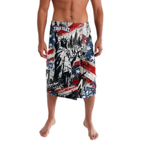 Personalized New York Statue Of Liberty Lavalava Grunge Street Art NYC Skyline American Pride