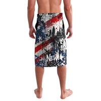Personalized New York Statue Of Liberty Lavalava Grunge Street Art NYC Skyline American Pride