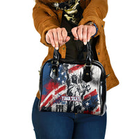 Personalized New York Statue Of Liberty Shoulder Handbag Grunge Street Art NYC Skyline American Pride