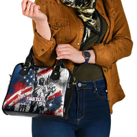 Personalized New York Statue Of Liberty Shoulder Handbag Grunge Street Art NYC Skyline American Pride