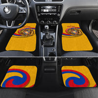 Personalized Armenia Coat Of Arms Car Mats Armenian Flag Map And Patriotic Eagle Lion