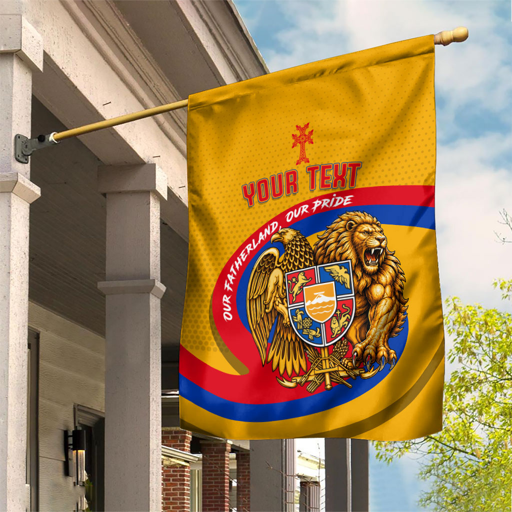 Personalized Armenia Coat Of Arms Garden Flag Armenian Flag Map And Patriotic Eagle Lion
