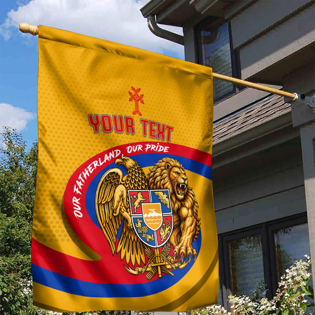 Personalized Armenia Coat Of Arms Garden Flag Armenian Flag Map And Patriotic Eagle Lion