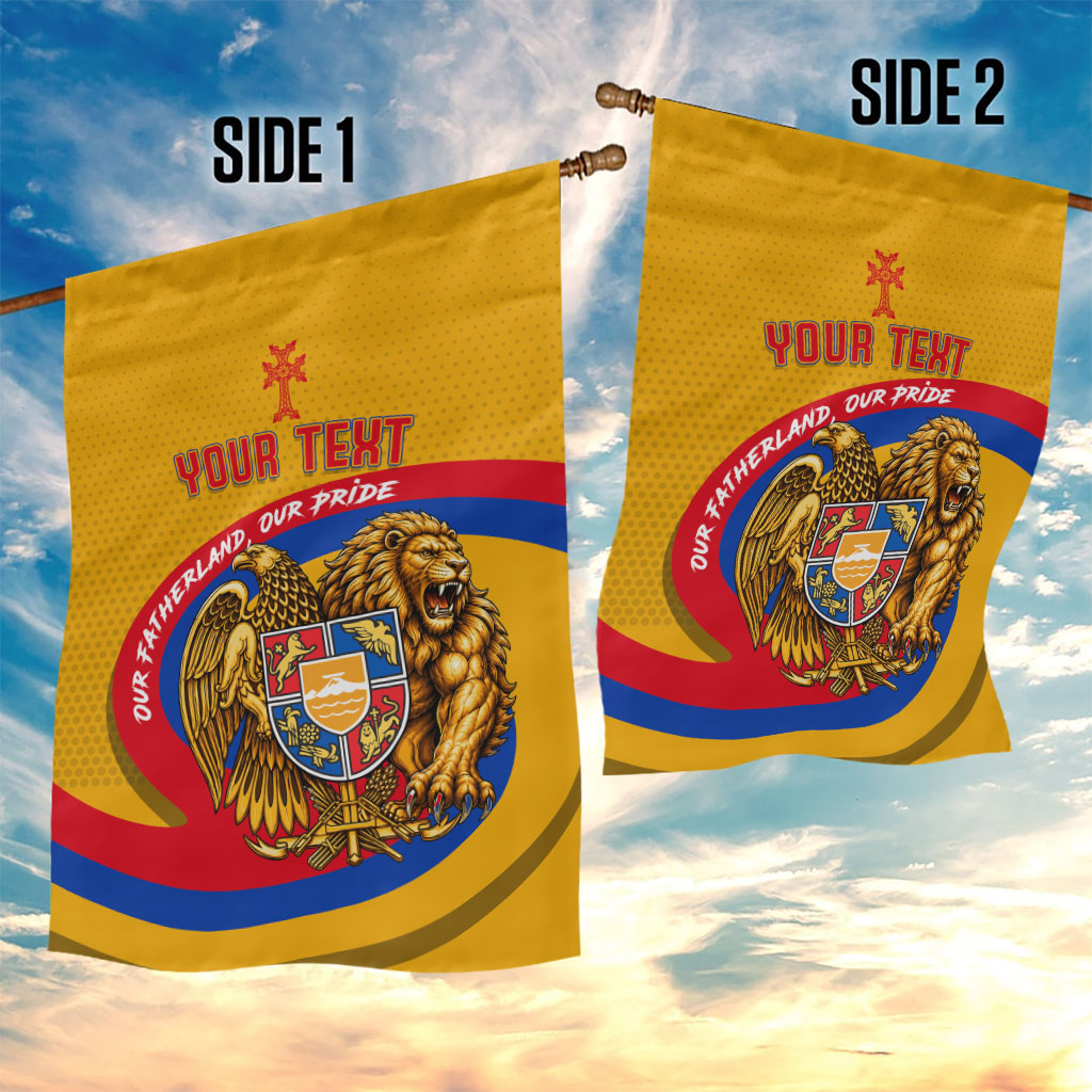 Personalized Armenia Coat Of Arms Garden Flag Armenian Flag Map And Patriotic Eagle Lion