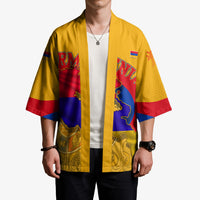 Personalized Armenia Coat Of Arms Kimono Armenian Flag Map And Patriotic Eagle Lion