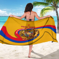 Personalized Armenia Coat Of Arms Sarong Armenian Flag Map And Patriotic Eagle Lion