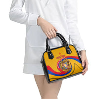 Personalized Armenia Coat Of Arms Shoulder Handbag Armenian Flag Map And Patriotic Eagle Lion