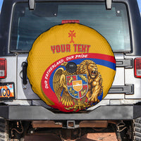 Personalized Armenia Coat Of Arms Spare Tire Cover Armenian Flag Map And Patriotic Eagle Lion