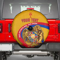 Personalized Armenia Coat Of Arms Spare Tire Cover Armenian Flag Map And Patriotic Eagle Lion