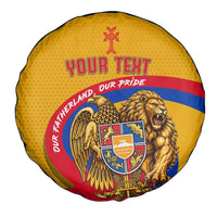 Personalized Armenia Coat Of Arms Spare Tire Cover Armenian Flag Map And Patriotic Eagle Lion
