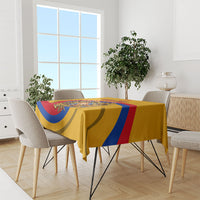 Personalized Armenia Coat Of Arms Tablecloth Armenian Flag Map And Patriotic Eagle Lion