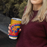 Personalized Armenia Coat Of Arms Tumbler Cup Armenian Flag Map And Patriotic Eagle Lion