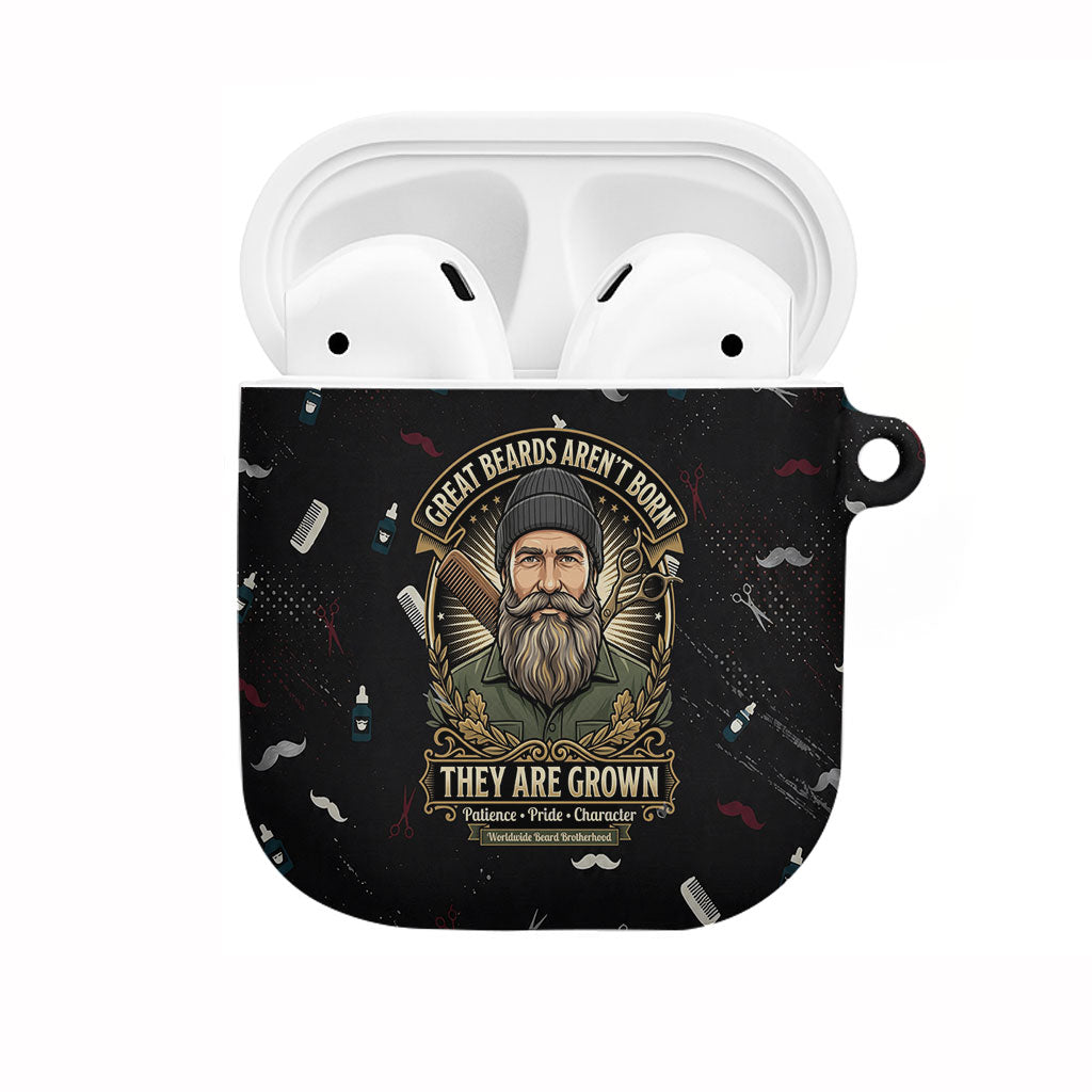 The Beard Society AirPods Case Vintage Barber Great Beards Grown With Pride