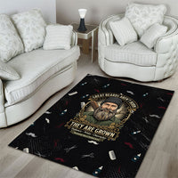 The Beard Society Area Rug Vintage Barber Great Beards Grown With Pride