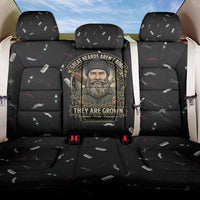 The Beard Society Back Car Seat Cover Vintage Barber Great Beards Grown With Pride