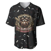 The Beard Society Baseball Jersey Vintage Barber Great Beards Grown With Pride