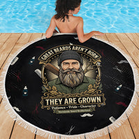 The Beard Society Beach Blanket Vintage Barber Great Beards Grown With Pride