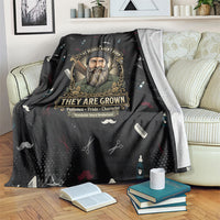 The Beard Society Blanket Vintage Barber Great Beards Grown With Pride