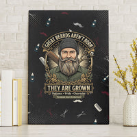The Beard Society Canvas Wall Art Vintage Barber Great Beards Grown With Pride