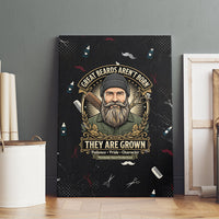 The Beard Society Canvas Wall Art Vintage Barber Great Beards Grown With Pride