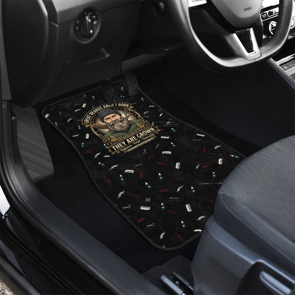 The Beard Society Car Mats Vintage Barber Great Beards Grown With Pride