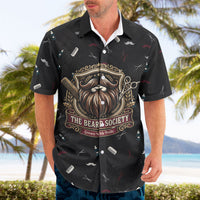 The Beard Society Hawaiian Shirt Vintage Barber Great Beards Grown With Pride
