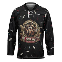 The Beard Society Hockey Jersey Vintage Barber Great Beards Grown With Pride