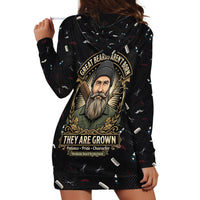 The Beard Society Hoodie Dress Vintage Barber Great Beards Grown With Pride