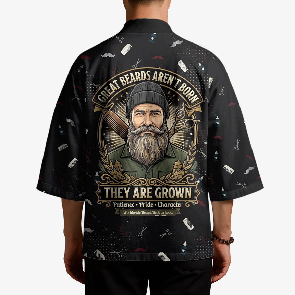 The Beard Society Kimono Vintage Barber Great Beards Grown With Pride