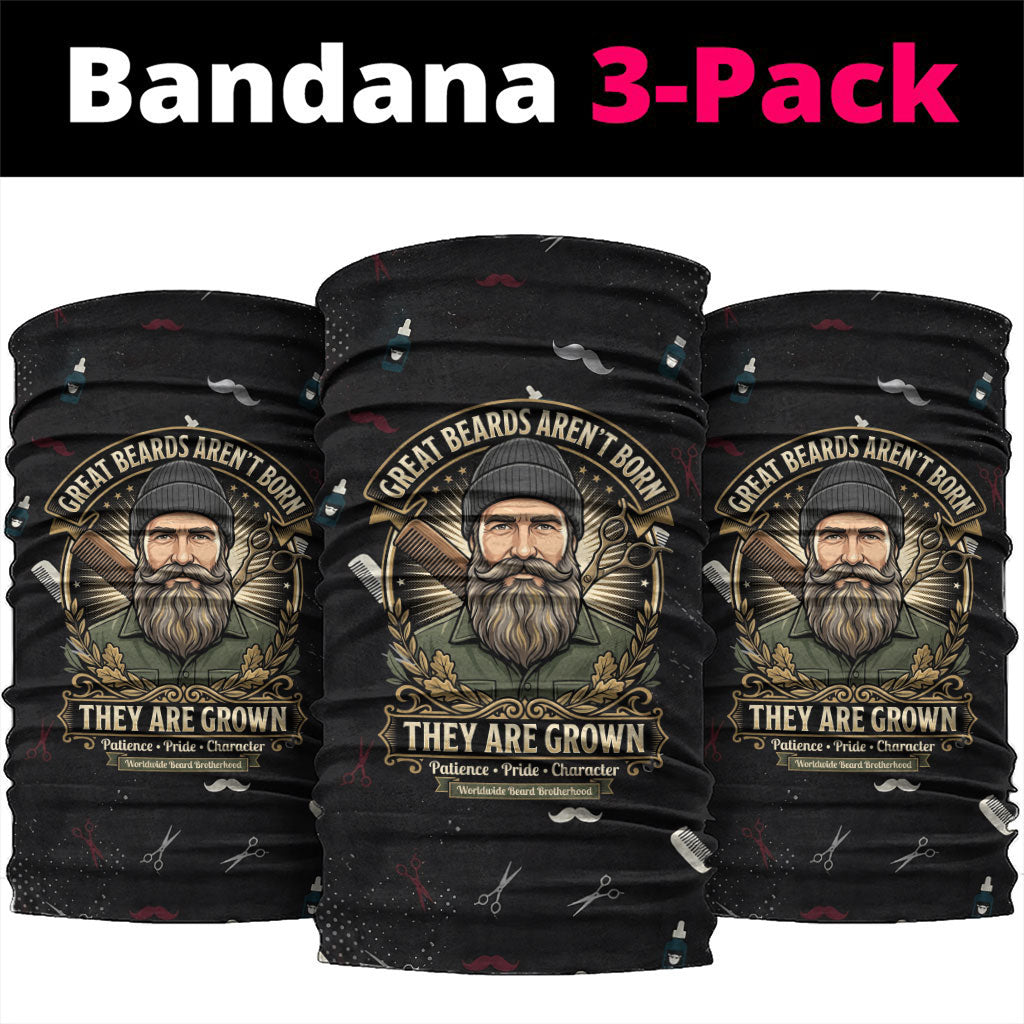 The Beard Society Neck Gaiter Vintage Barber Great Beards Grown With Pride