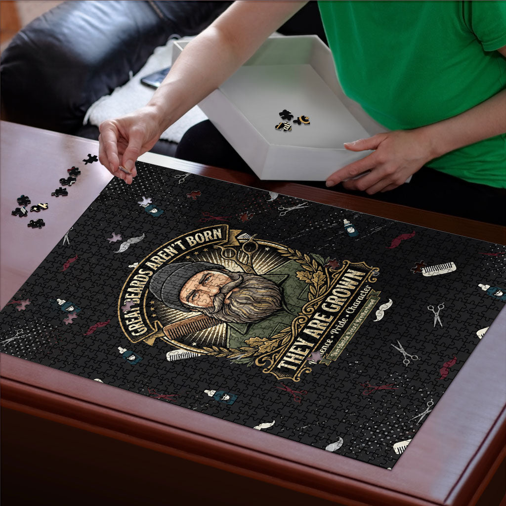The Beard Society Puzzle Vintage Barber Great Beards Grown With Pride