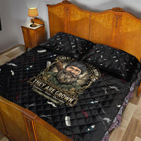 The Beard Society Quilt Bed Set Vintage Barber Great Beards Grown With Pride