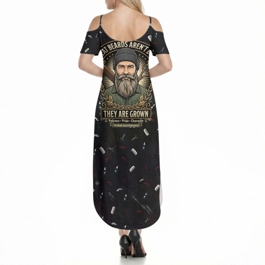 The Beard Society Summer Maxi Dress Vintage Barber Great Beards Grown With Pride