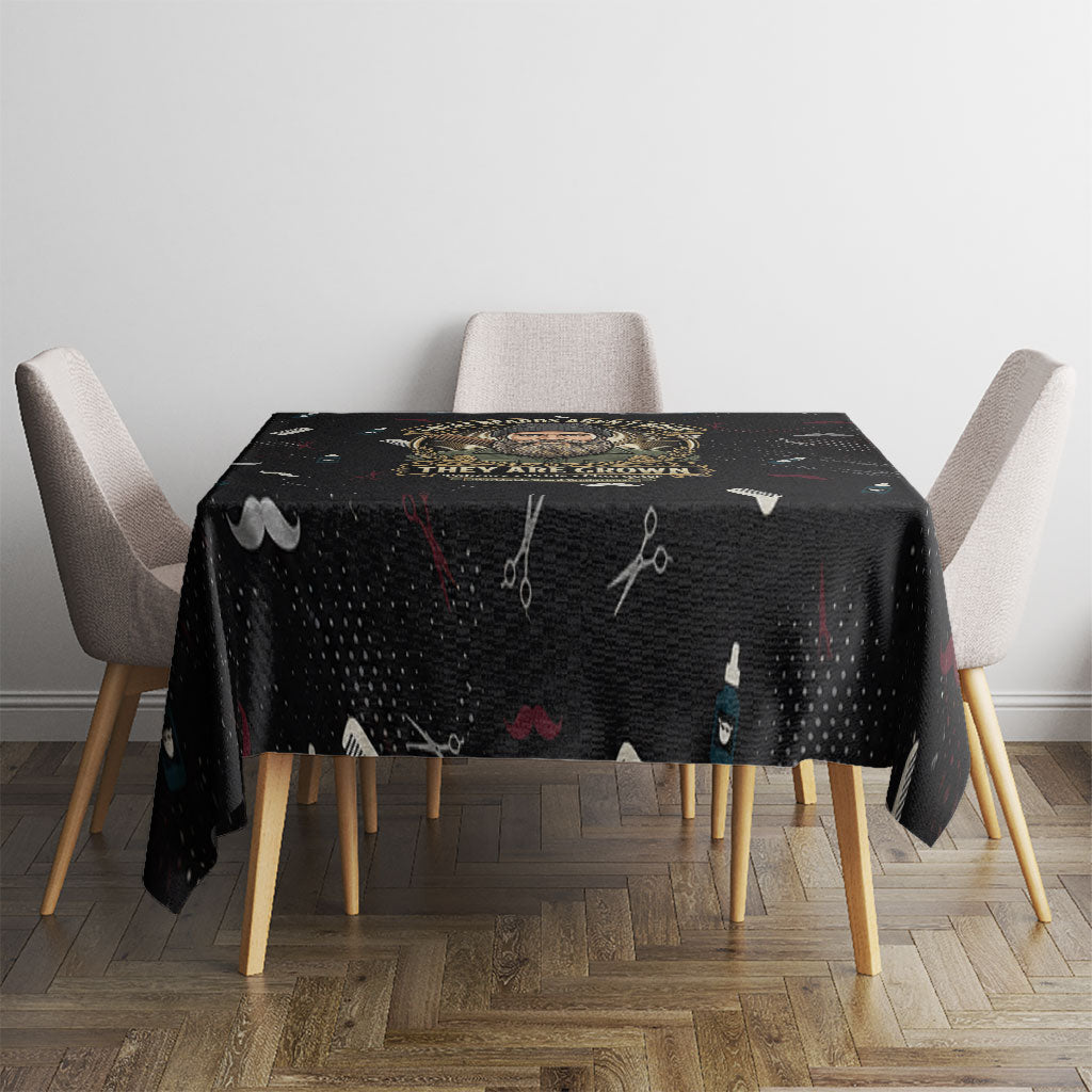The Beard Society Tablecloth Vintage Barber Great Beards Grown With Pride