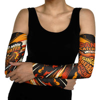 World Beard Day Arm Sleeves Ginger Beard Man Pride - Retro Comic