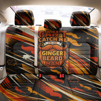 World Beard Day Back Car Seat Cover Ginger Beard Man Pride - Retro Comic