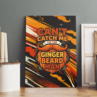 World Beard Day Canvas Wall Art Ginger Beard Man Pride - Retro Comic